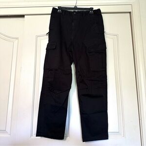 H&M Black Cargo Pants